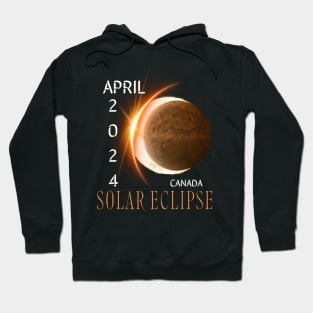 Solar Eclipse 2024 Canada Hoodie